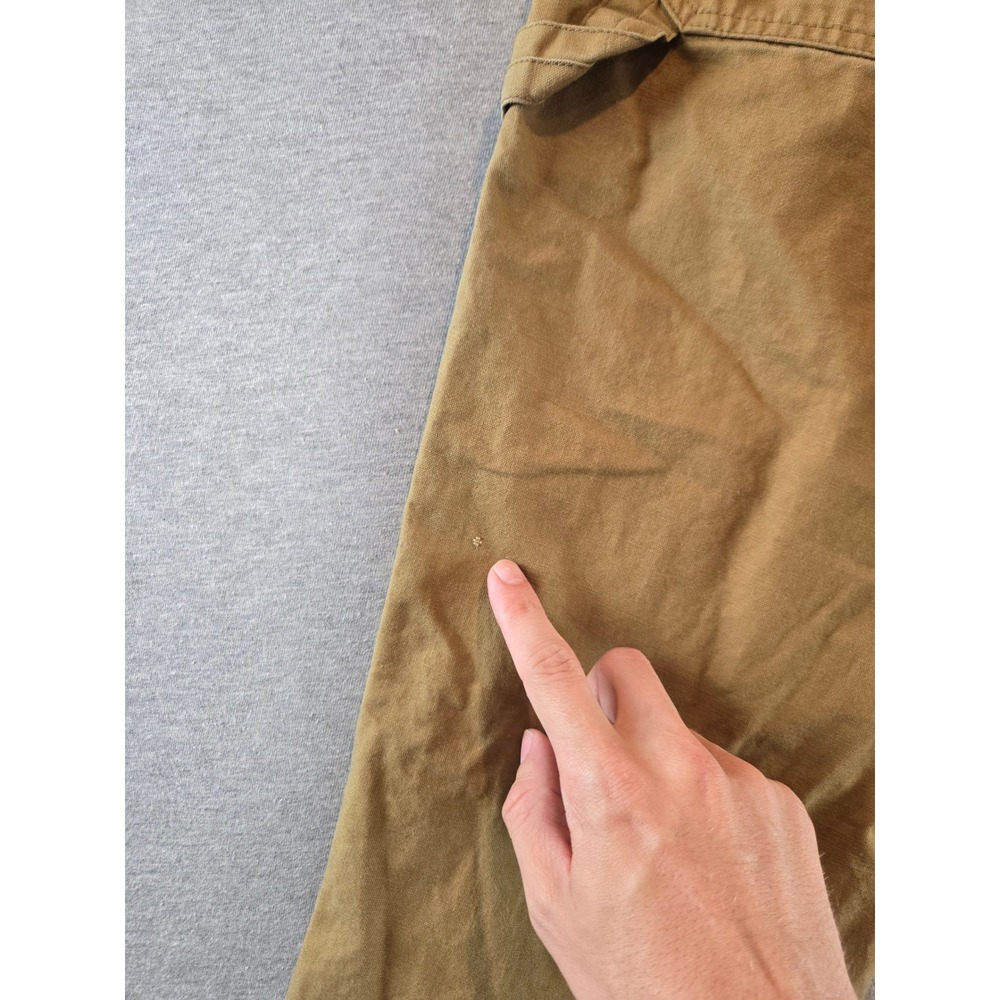 Rag & Bone Carpenter Pants Mens 31 Tan Double Knee Canvas Button Fly Utility - Picture 8 of 16